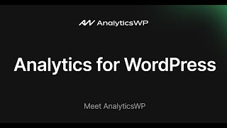 AnalyticsWP: Accurate WordPress Analytics with a Privacy Focus