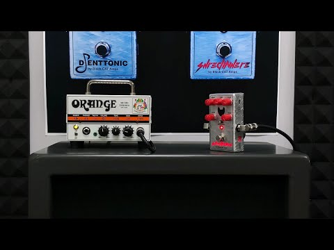 Shredinhere (S) | Overdrive and FuZz in one high-tech guitar pedal! Beautiful design and top quality of the sound! Lithium power source and USB Type-C port for charging! image 12