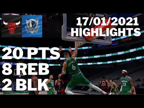 Kristaps Porzingis vs. Bulls: 20 pts, 8 reb, 2 blk HIGHLIGHTS 2020/2021 Regular Season [17.01.21.]