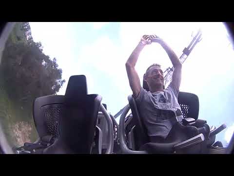 DC Rivals Hypercoaster Backwards