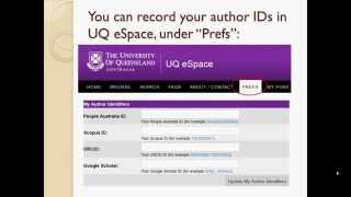 Managing researcher author identity