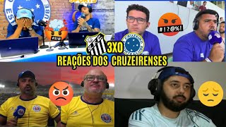 REAÇÕES DOS CRUZEIRENSES REVOLTADOS COM DERROTA DE 3 A 0 PRO SANTOS QUE ESCAPA DO REBAIXAMENTO