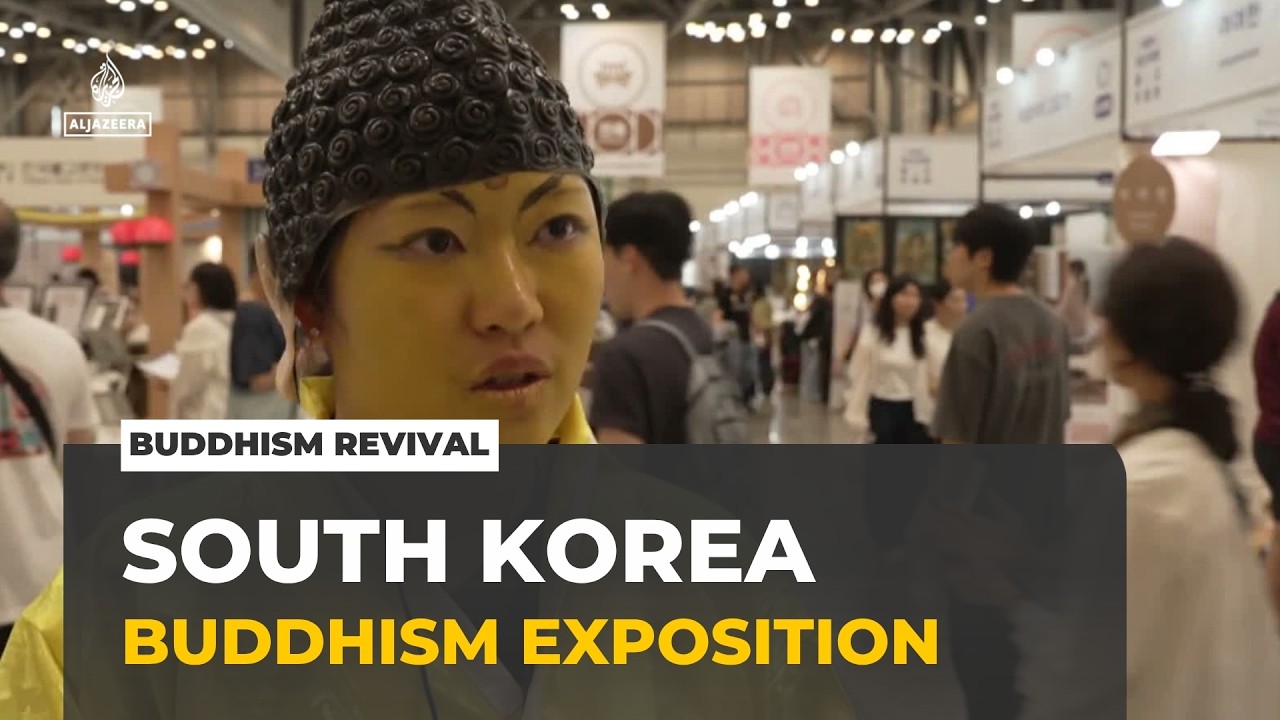 South Korea Buddhism exposition: South Korean Gen Z fights burnout with religion