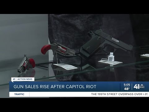 Gun sales rise after Capitol riot
