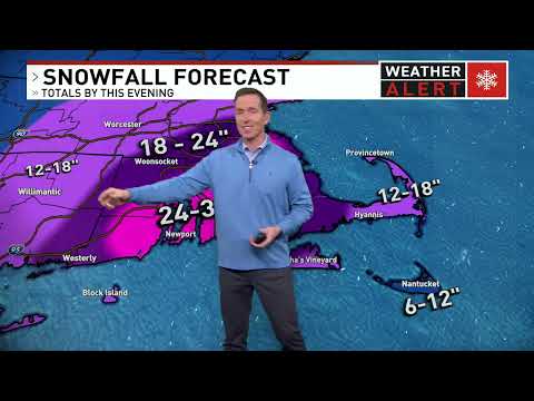 Providence Snowfall Totals