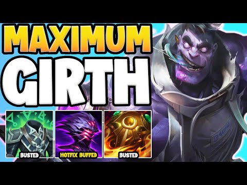 The NEWEST Maximum Girth Mundo IS UNKILLABLE! (Season 13 MADNESS)