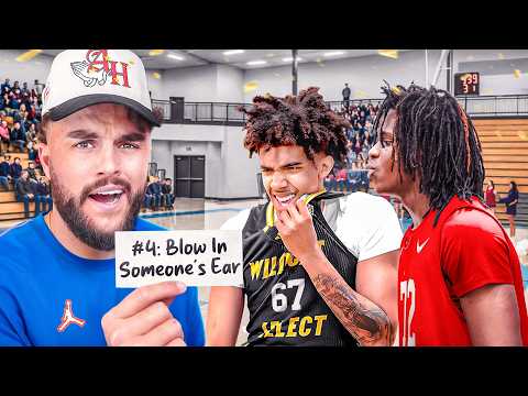 I Challenged High School Basketball's BIGGEST TROLL...