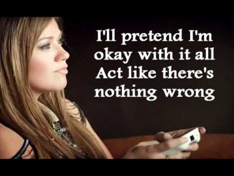Kelly Clarkson - Cry (lyrics)