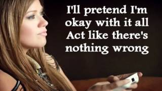 Kelly Clarkson - Cry (lyrics)