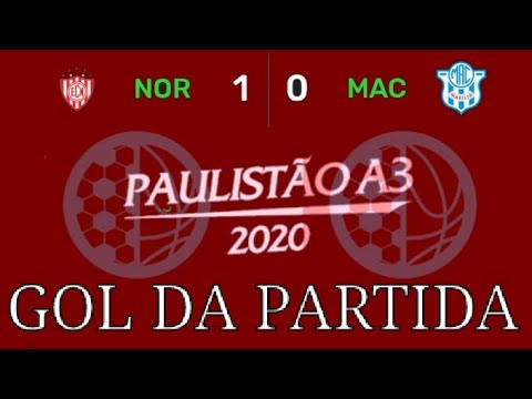 Noroeste x Marília Campeonato Paulista A3 2020 Segunda Rodada
