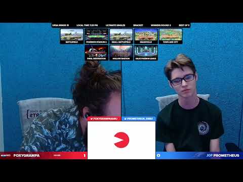 U.MINOR 15 - Prometheus (Cloud) Vs. FoxyGrampa (Pac-Man) - Winners R2 - SSBU