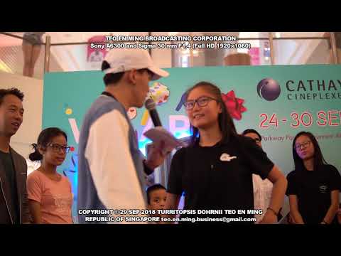 Zombiepura Cast at Parkway Parade on 29 Sep 2018 Sat