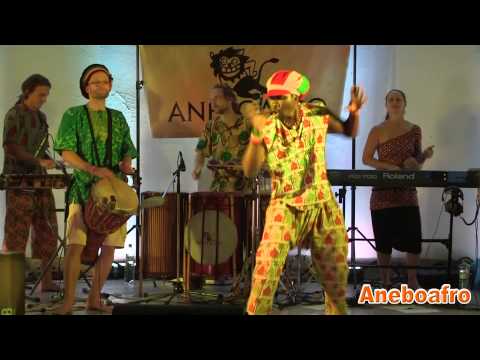 AneboAfro - AFRICAN DANCE (by Abdul & Petra) - Djembe Marathon