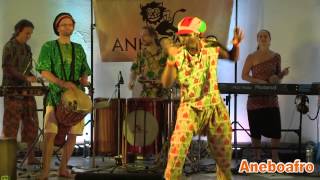 AneboAfro - AFRICAN DANCE (by Abdul & Petra) - Djembe Marathon