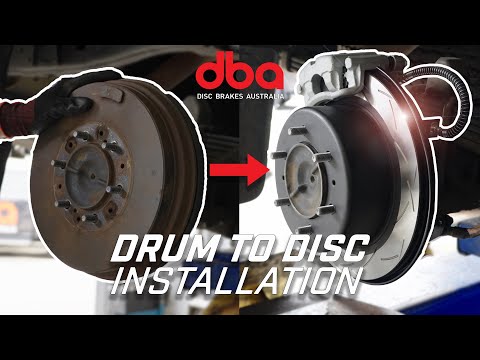 How to install DBA's Drum to Disc Conversion Kit