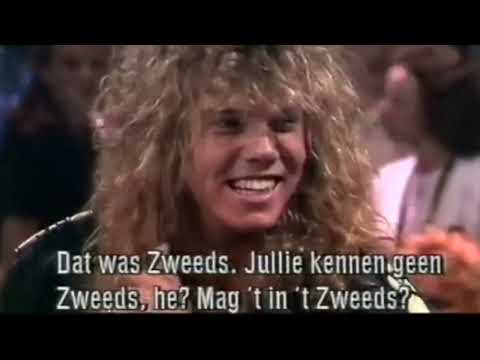 Joey Tempest - rare interview (1988)