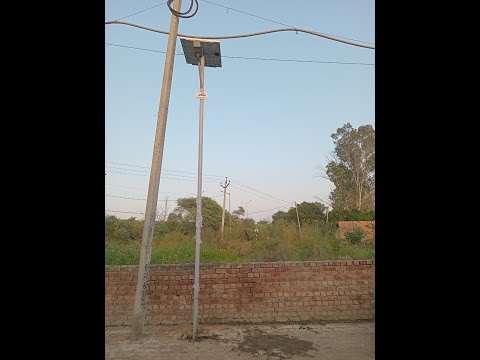 AgriVijay: Solarization of Villages Project by Solar Street Lights for JSW - Mehmadpur_SSL4 | Punjab
