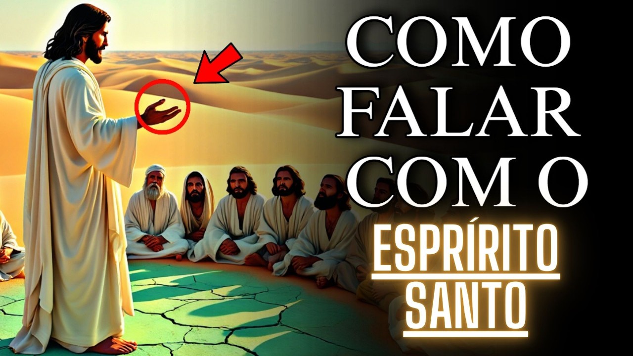"JESUS REVELOU: COMO FALAR COM O ESPÍRITO SANTO DE MANEIRA PODEROSA | PARE DE LUTAR SOZINHO"