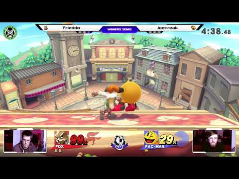 PPM3 - Joecreak (Pacman) Vs. Frieddo (Fox) - Winners Semis - Smash 4 Singles