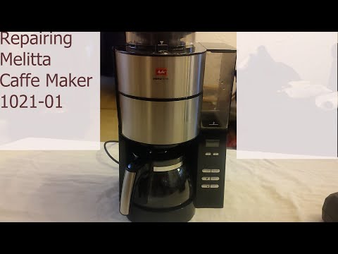 Repairing Melitta Aroma Fresh Cofee Maker  TYP 1021-01