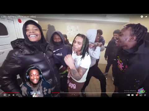 C Blu - Spinning (official music video) (REACTION)😂🔥