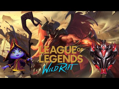 WILD RIFT HIGH ELO AATROX JUNGLE GAMEPLAY - AATROX + LULU OP COMBO