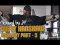 DUSTY HANSHAW | JORDAN PETERS PUSH DAY ROUTINE - PART 3