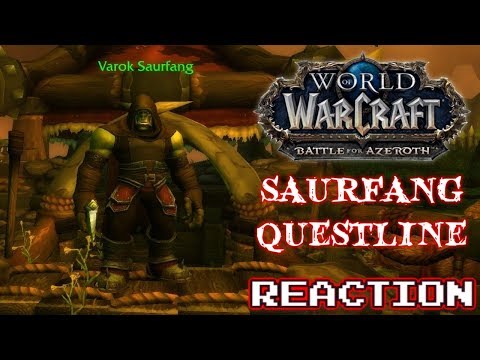 OH WARCHIEF MY WARCHIEF - Krimson KB Reacts (Saurfang Questline)