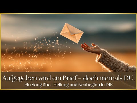 Aufgegeben wird ein Brief – doch niemals du | Ein Lied über Mut, Hoffnung, Heilung und Neubeginn