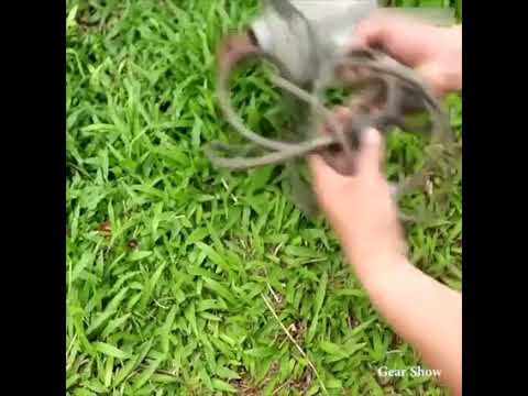 Rusty old drill restoration