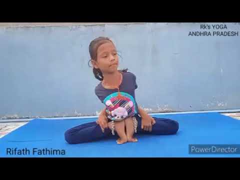 Yoga poses by Rifath Fathima......Mulabandhasana variations Krishnasana(1)