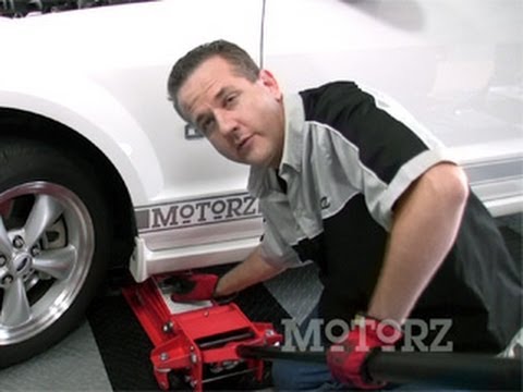 How to Install Brake Pads Rotors Ford Mustang Motorz #24