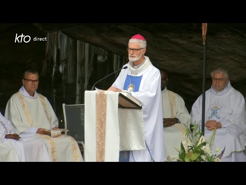 Messe de 10h à Lourdes du 1er août 2025