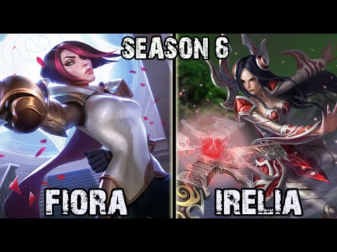 SKT T1 Duke Fiora vs Irelia TOP Ranked Challenger Korea