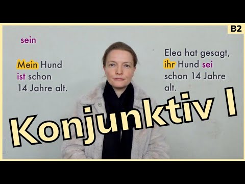 Sharing information received in German with KONJUNKTIV I (and II)