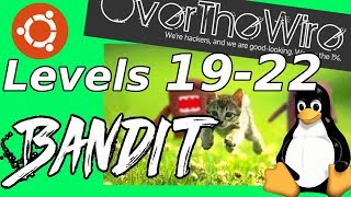 Linux Hacking: SETUID Binary, Netcat & Cron | Bandit: OverTheWire (Levels 19-22)