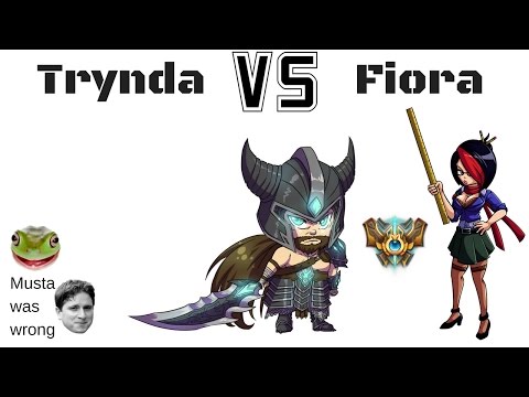 Tryndamere vs Fiora - Musta was wrong!