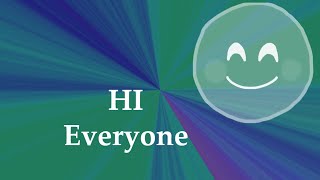 Hi everyone