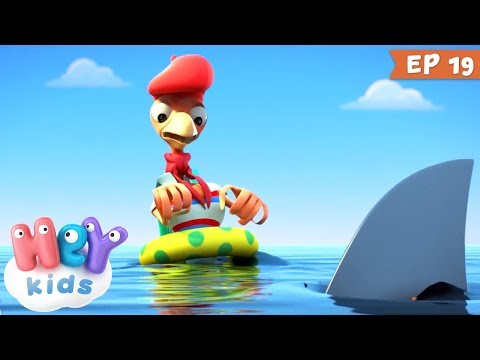 10 Prieteni 🐰 Fălci - Desene animate cu animale | HeyKids