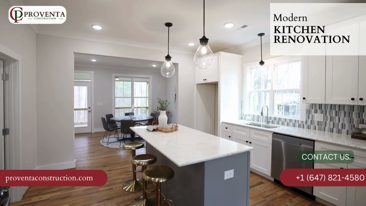 Stunning Modern Kitchen Renovation in Toronto & GTA | Proventa Construction