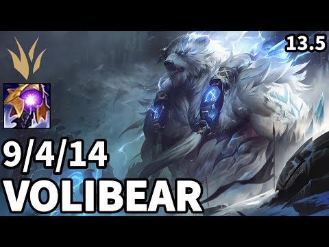 Volibear Jungle vs Sylas  - KR Grandmaster | Patch 13.5