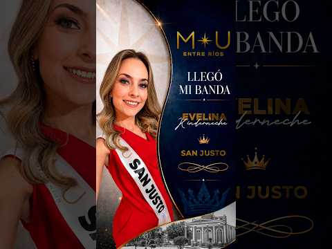 Evelina Kinderneche - Miss Universo Entre Ríos, San Justo