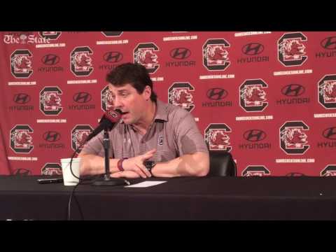 Muschamp opens 2017 spring football training: "We were a soft organization last year"