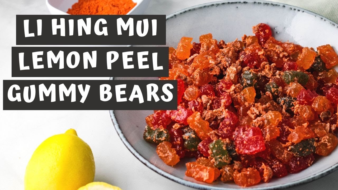 Watch video LI HING MUI LEMON PEEL GUMMY BEARS | Keeping It Relle Now LI HING MUI LEMON PEEL GUMMY BEARS | Keeping It Relle