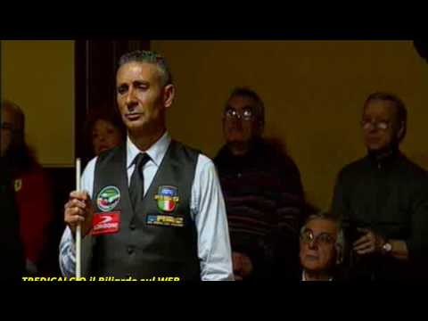 MANNONE vs MAGGIO - 3^PROVA BILIARDO BTP 2013 SANREMO @TREDICALCIO