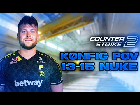 CS2 POV k0nfig Nuke (13-15) vs ENCE | CS Asia Championships 2023