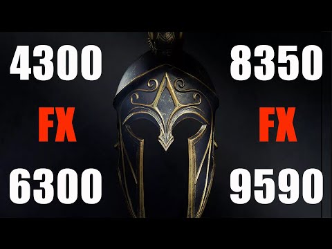 RTX 3080 + FX-9590 vs FX-8350 vs FX-6300 vs FX-4300 - test in games - 1080p - 1440p