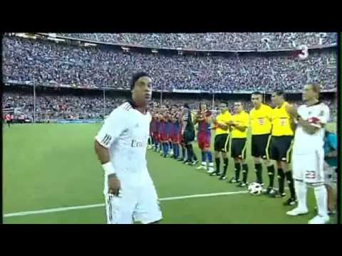 RONALDINHO TRIBUTE "CAMP NOU" 2010