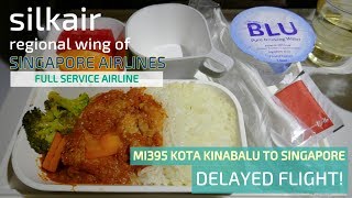 SILKAIR | FLIGHT REVIEW | A319 | MI395 | KOTA KINABALU TO SINGAPORE