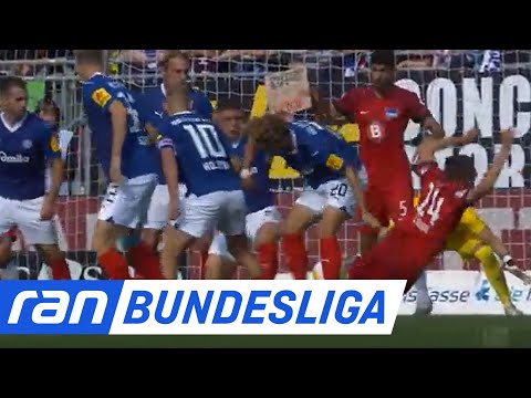 VAR entscheidet Spiel: Hertha mit Last-Second-Sieg in Kiel